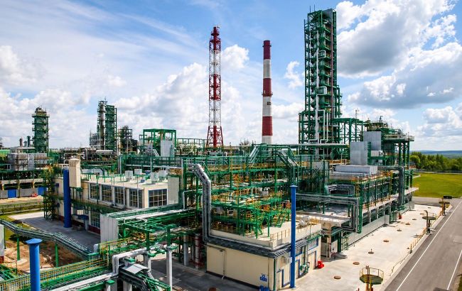 Drones strike one of Russia's largest oil refineries, sparking fire