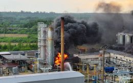 Ukraine's intel confirms shutdown of major oil refinery in Russia's Nizhny Novgorod region
