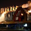 Russia strikes Epicentr hypermarket in Ukraine's Poltava, sparking fire and injuring woman