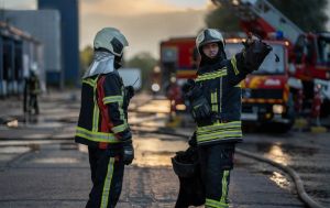 Russian missile destroys Dukachi jewelry factory in Kyiv