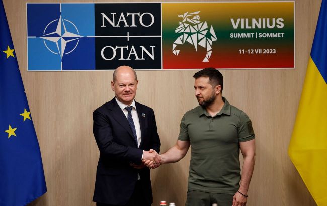 Zelenskyy and Scholz discuss ongoing defense collaboration and frontline situation