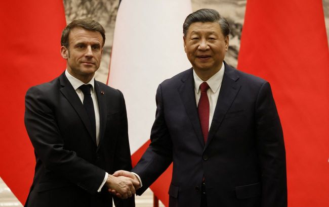 France seeks China's help in pressuring Russia to end aggression against Ukraine