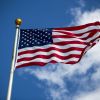 Russian military storms Ukrainian positions with US and Russian flags: Footage