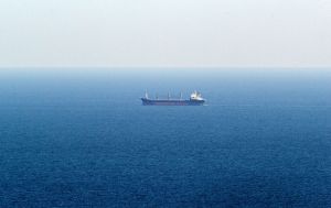 Russian drone hits commercial vessel in Black Sea, sparks fire and kills one