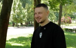Ukrainian combat medic shares his journey from battlefield injury to Invictus Games