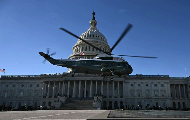 US man arrested after aiming laser pointer at Trump’s helicopter