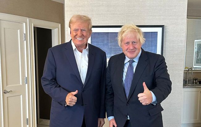Boris Johnson meets with Trump and discusses situation in Ukraine