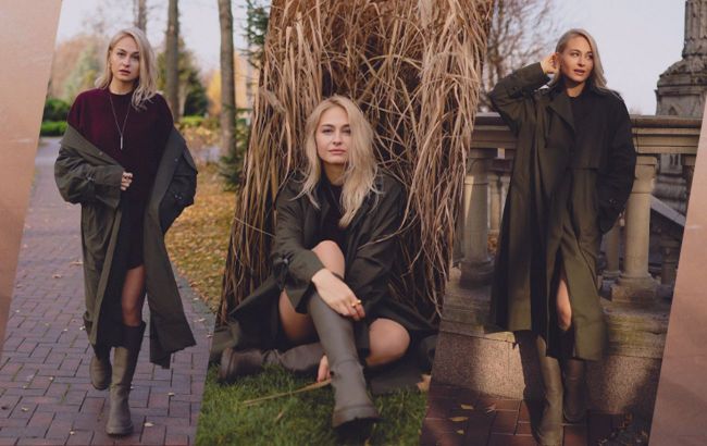 Winter's most stylish boots –  Chic look of Ukrainian actress Anastasiia Tsymbalaru