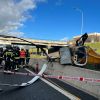 Helicopter crashes on busy Madrid highway, injuries reported (photos, video)
