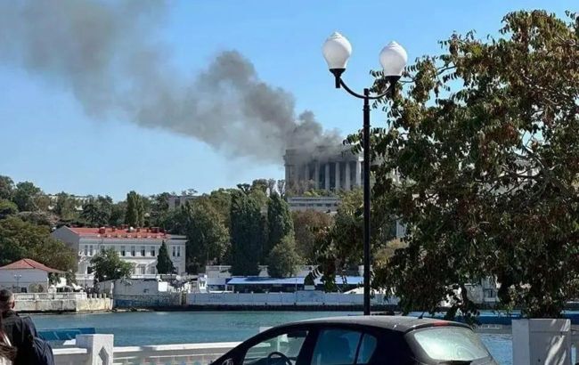 Ukrainian military confirms strike on Russian Black Sea navy HQ in Sevastopol