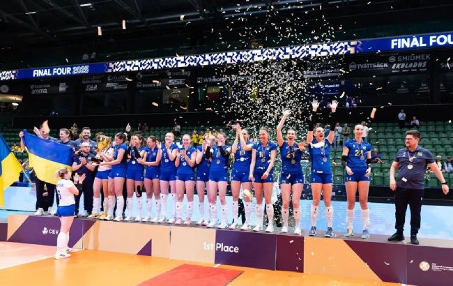 Ukrainian women's volleyball team to debut in 2026 Nations League, FIVB officially invites