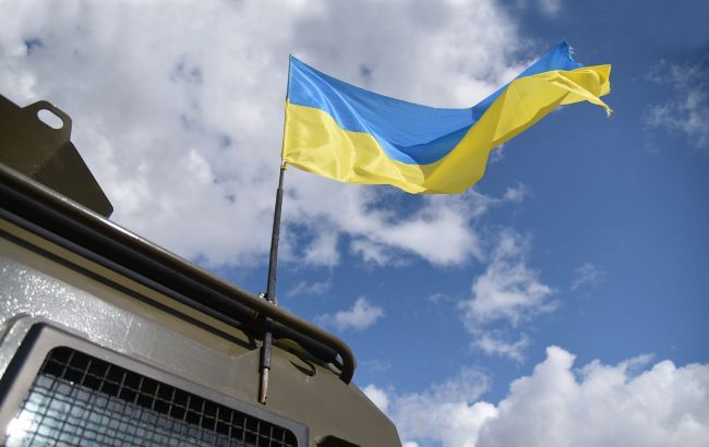 Ukrainian flag raised over Kinburn Spit for first time (video)