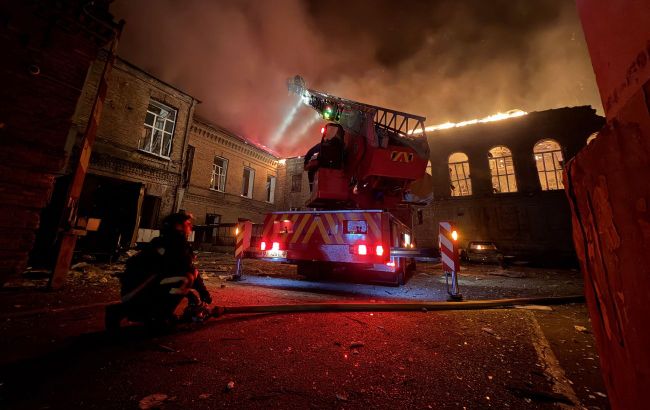 Russia destroys university building in Zaporizhzhia with direct strike on cultural heritage site