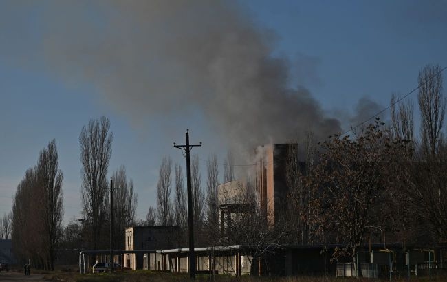 Explosions in Kramatorsk, Donetsk region, on August 14