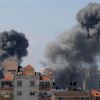 Israel destroys building of parliament in Gaza (video)