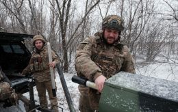 Russia's losses in Ukraine as of February 15: + 1,250 troops and over 500 drones