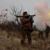 Ukrainian soldiers strike Russian equipment convoy at frontline