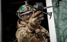 Ukrainian drones strike Russian military targets across occupied Crimea