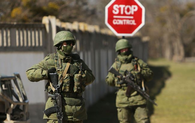 Guerrillas in Crimea infiltrate territory of Russian assault regiment