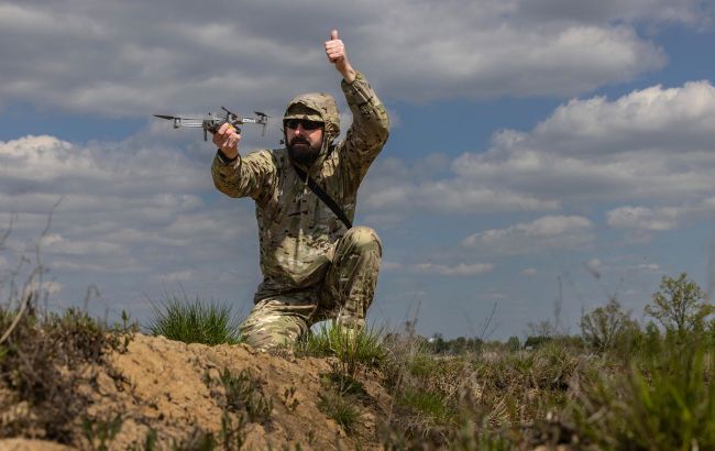 Two Russian helicopters and a plane failed to shoot down Ukrainian reconnaissance drone