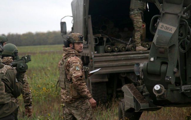 Ukrainian forces conduct position change near Lukiantsi in Kharkiv region