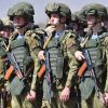 Russian-marked armored vehicles flood Belarus streets, signaling possible military buildup