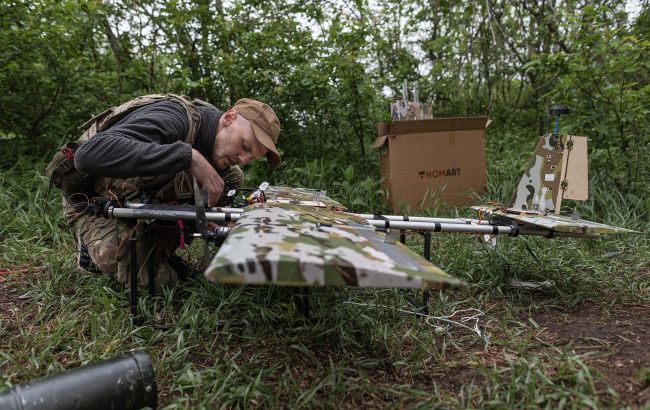 Ukrainie's Defense forces destroy Shahed relay and Russian drone launch site
