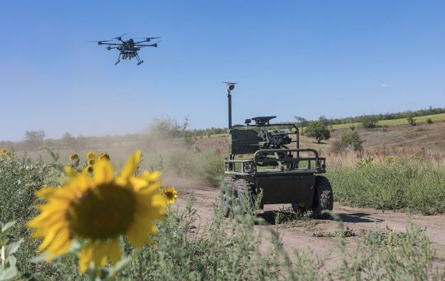 Third Corps deploys grenade launcher-equipped robots in assault