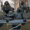 Ukrainian drones wipe out three Russian tanks in one strike