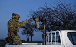 Russia launches over 100 drones at Ukraine overnight, air defenses down most