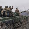 Ukrainian forces hold their positions amid heavy fighting near Kreminna, Luhansk region