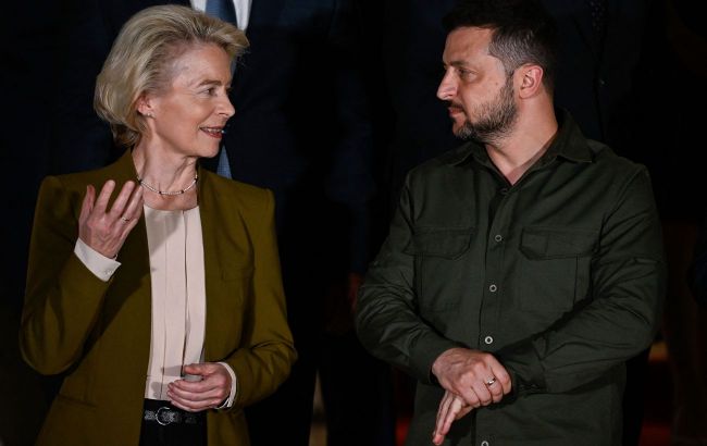 Zelenskyy and von der Leyen hold tense talks over Ukraine aid &mdash; Bloomberg 