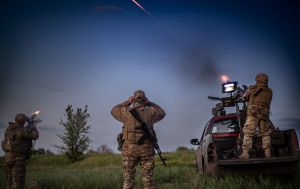 Over 100 drones and 4 missiles launched by Russia overnight, Ukrainian air defense responds