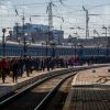 Russian strike hits Poltava train station, damages building and rail cars