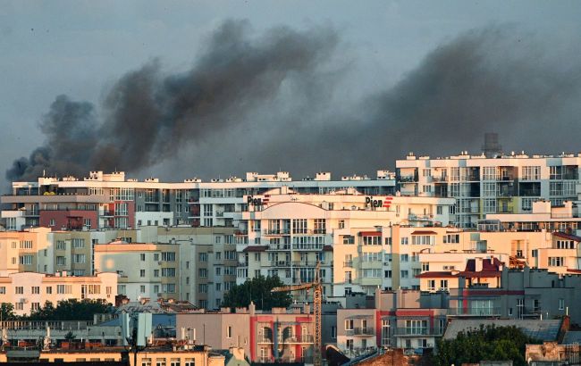Lviv shaken by explosions during Shahed strike