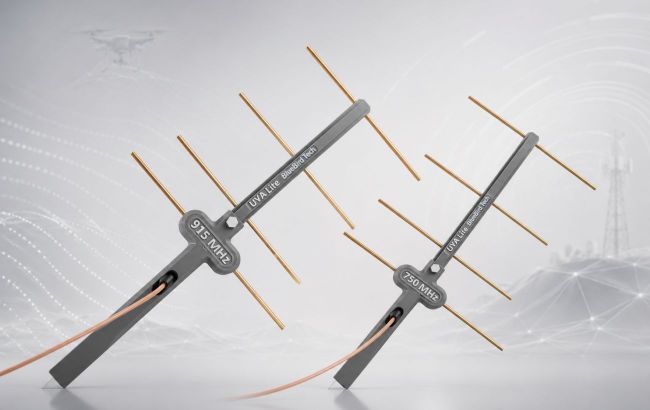 Ukraine unveils ultra-light antennas for combat drones