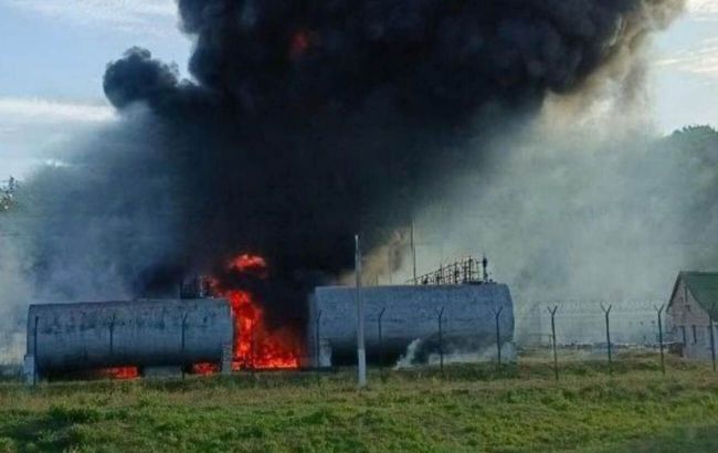 Belgorod region fuel storage site on fire: Russians claim drone attack