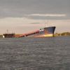 Ukrainian drone strike destroys Russian cargo ship at Caspian port