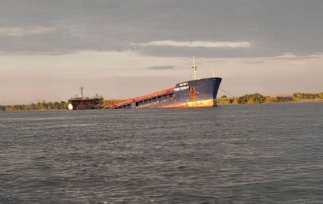 Ukrainian drone strike destroys Russian cargo ship at Caspian port