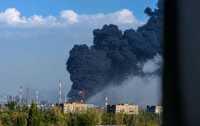Ukraine strikes one of Russia's largest oil refineries and petrochemical hubs