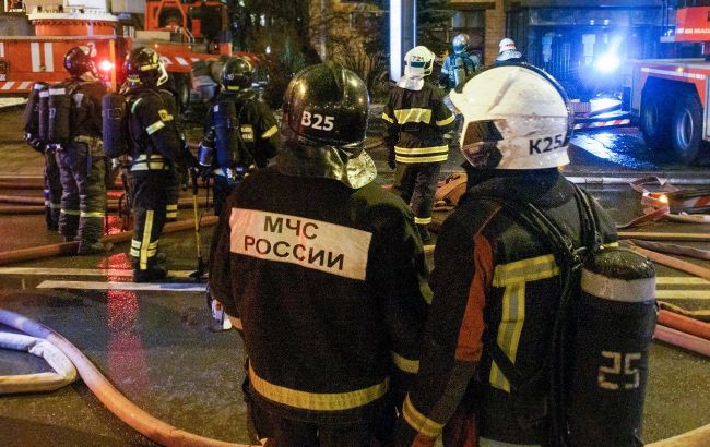 Fire breaks out in residential complex in Moscow