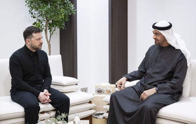 Zelenskyy announces new security deal after meeting UAE leader