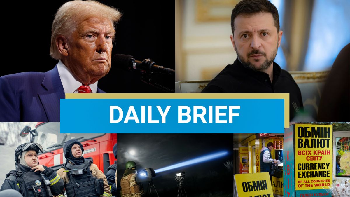 Trump's plans to help Ukraine, ballistic missile strike on Kyiv - Friday brief