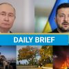 Ukraine–Russia military exchange, Putin's challenge to Trump - Thursday brief