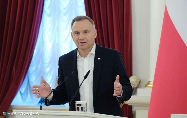 President of Poland aims to 'protect' EU market from Ukrainian grain