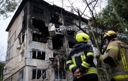 European leaders call for swift sanctions as Russia pounds Ukrainian cities overnight