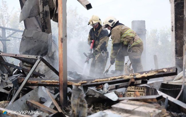 Destroyed hotel in Cherkasy, impacts in Rivne, fires in Kyiv: Consequences of powerful attack
