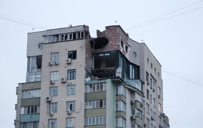 Drone attack on Kyiv: Debris hit the house of famous Ukrainian TV host