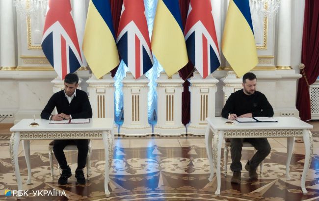Ukraine signs security agreement with UK