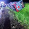 35 American soldiers got in bus accident in Poland, injuries reported (video)